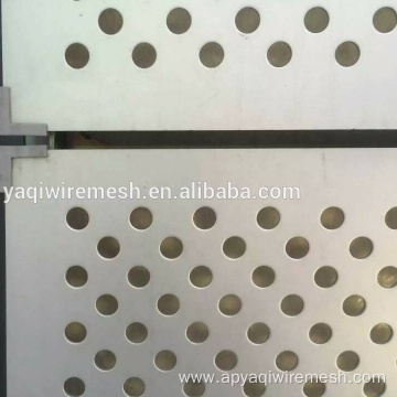 Stainless Steel Round Hole Perforated Metal Mesh Panel